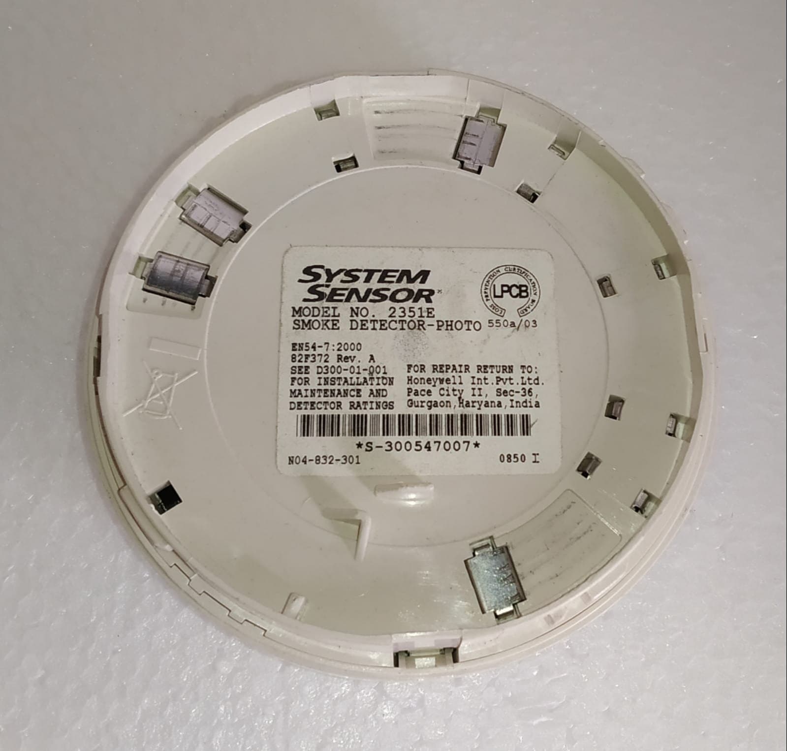 Smoke Detector-Photo 2351E (LPCB)